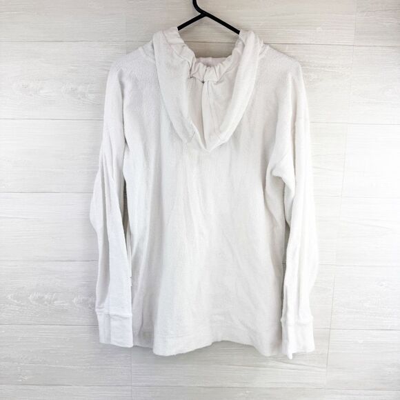 Alala Baja Oversized Terry Cloth Kangaroo Hoodie - Picture 5 of 11